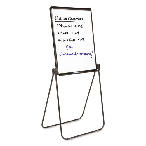 ESQRT101EL - Ultima Presentation Easel, 27 X 34, White Surface, Black Frame