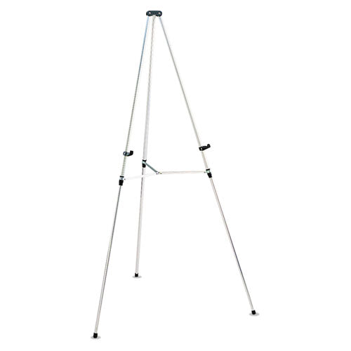 ESQRT50E - Lightweight Telescoping Tripod Easel, 38" To 66" High, Aluminum, Silver