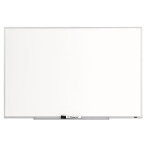 ESQRT75123 - Dry Erase Board, Melamine Surface, 36 X 24, Silver Aluminum Frame