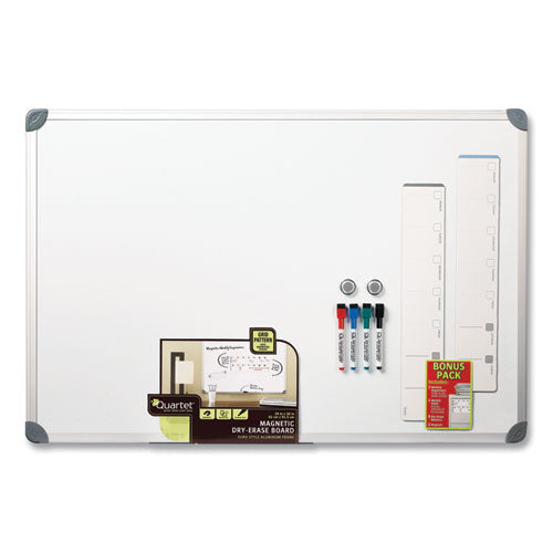 Euro-style Magnetic Dry-erase Aluminum Frame Boards, 36 X 24, Aluminum Frame