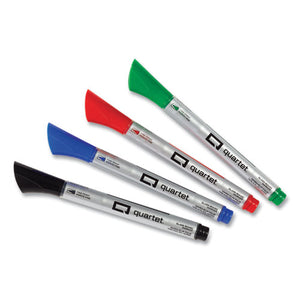 Premium Glass Board Dry Erase Marker, Fine Bullet Tip, Assorted Colors, 4-pack