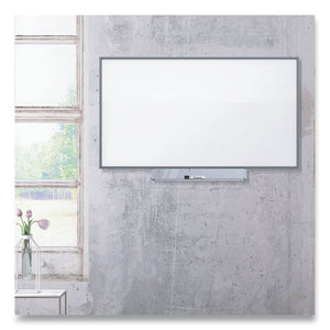 Enclosed Indoor Cork Bulletin Board W-sliding Glass Doors, 39 X 38, Silver Frame