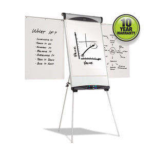 ESQRTEU500E - Euro Magnetic Presentation Easel, 27 X 39, White