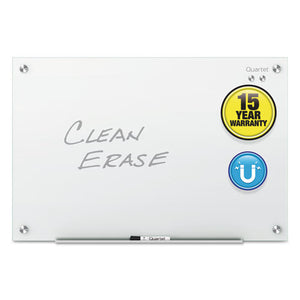 ESQRTG2418W - Infinity Magnetic Glass Marker Board, 24 X18, White