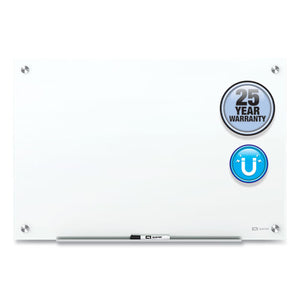 Brilliance Glass Dry-erase Boards, 48 X 36, White Surface