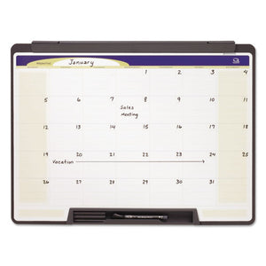 ESQRTMMC25 - Motion Portable Monthly Calendar, Dry Erase, 24 X 18