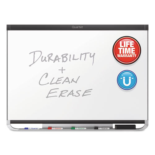 ESQRTP554BP2 - PRESTIGE 2 DURAMAX MAGNETIC PORCELAIN WHITEBOARD, 48 X 36, BLACK FRAME