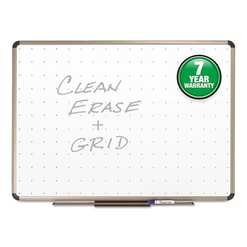 ESQRTTE563T - Prestige Total Erase Whiteboard, 36 X 24, White Surface, Euro Titanium Frame