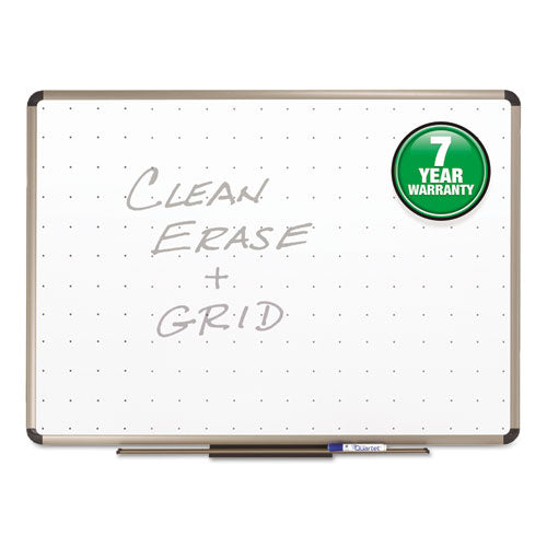 ESQRTTE568T - Prestige Total Erase Whiteboard, 96 X 48, White Surface, Euro Titanium Frame