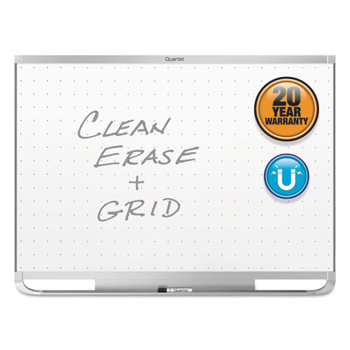 ESQRTTEM544A - Prestige 2 Magnetic Total Erase Whiteboard, 48 X 36, Aluminum Frame