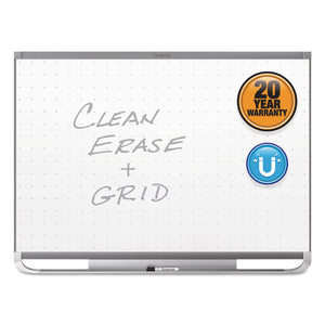 ESQRTTEM544G - Prestige 2 Magnetic Total Erase Whiteboard, 48 X 36, Graphite Frame
