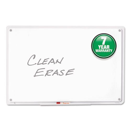 ESQRTTM1107 - IQ TOTAL ERASE BOARD, 11 X 7, WHITE, CLEAR FRAME