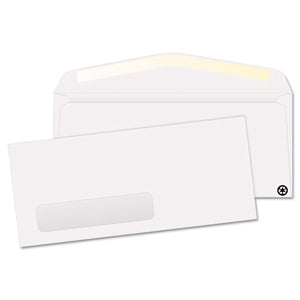 ESQUA21316 - Window Envelope, #10, 4 1-8 X 9 1-2, White, Recycled, 500-box