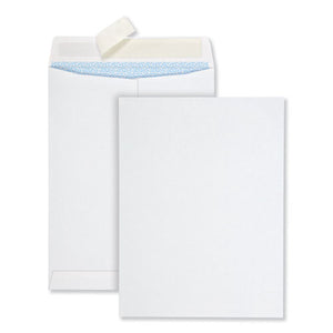 Redi-strip Security Tinted Envelope, #10 1-2, Square Flap, Redi-strip Closure, 9 X 12, White, 100-box