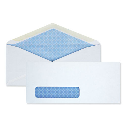 Business Envelope, #10, Monarch Flap, Gummed Closure, 4.13 X 9.5, White, 500-box