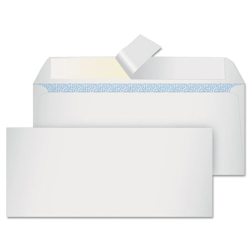 ESQUACO142 - Grip-Seal Security Tint Business Envelope, #10, 4 1-8 X 9 1-2, White, 45-box