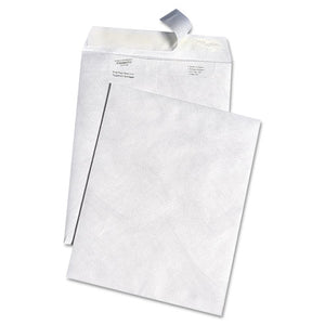 ESQUAR3140 - White Leather Tyvek Mailer, 10 X 13, White, 100-box