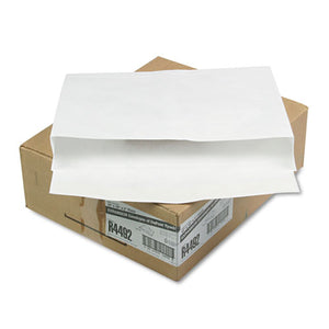 ESQUAR4492 - Tyvek Booklet Expansion Mailer, 12 X 16 X 2, White, 18lb, 100-carton