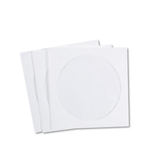 ESQUAR7050 - Cd-dvd Sleeves, Moisture-Resistant Tyvek Material, 100-box