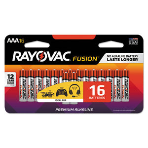 ESRAY82416LTFUSK - Fusion Advanced Alkaline Batteries, Aaa, 16-pack