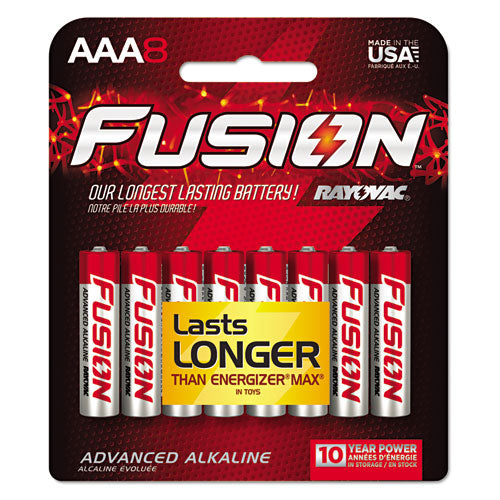 ESRAY8248TFUSK - Fusion Advanced Alkaline Batteries, Aaa, 8-pack