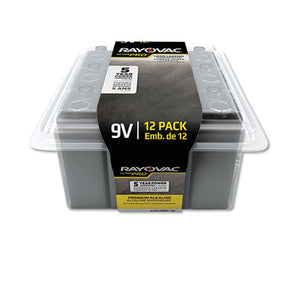 ESRAYAL9V12PPJ - Ultra Pro Alkaline Batteries, 9v, 12-pack