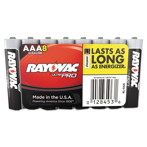 ESRAYALAAA8J - Ultra Pro Alkaline Batteries, Aaa, 8-pack