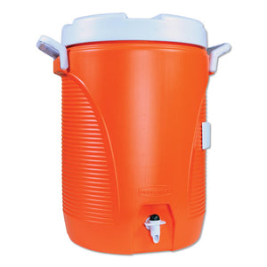 ESRCP1840999 - Insulated Water Cooler, 5 Gal, Orange, 10"dia X 19 1-2"h, Polyethylene