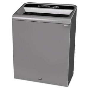 ESRCP1961507 - Configure Indoor Recycling Waste Receptacle, 45 Gal, Gray, Landfill