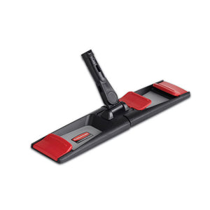 Adaptable Flat Mop Frame, 18.25 X 4, Black-gray-red