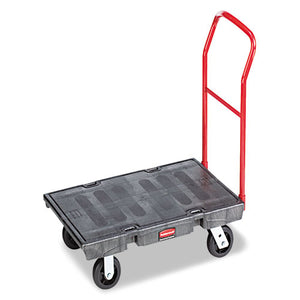 ESRCP443600BK - Heavy-Duty Platform Truck Cart, 2000 Lb Capacity, 24" X 48" Platform, Black