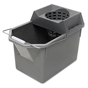 ESRCP6194STL - Pail-strainer Combination, 15qt, Steel Gray