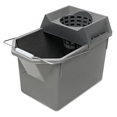 ESRCP6194STL - Pail-strainer Combination, 15qt, Steel Gray