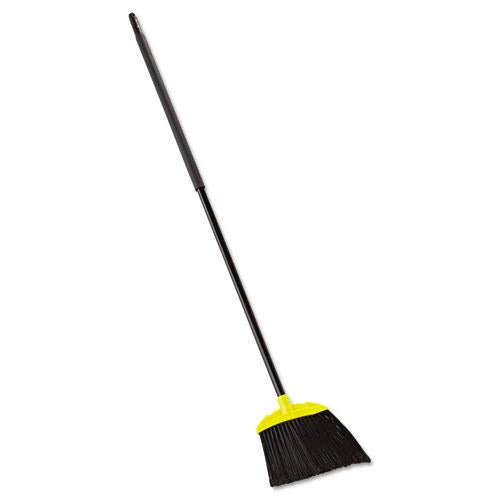 ESRCP638906BLACT - Jumbo Smooth Sweep Angled Broom, 46" Handle, Black-yellow, 6-carton