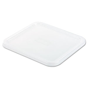 ESRCP6509WHI - Spacesaver Square Container Lids, 8 4-5w X 8 3-4d, White