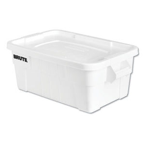 ESRCP9S30WHIEA - BRUTE TOTE WITH LID, 14 GAL, 17W X 28D X 11H, WHITE, 6-CARTON