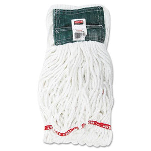 ESRCPA25206WHICT - Web Foot Shrinkless Looped-End Wet Mop Head, Cotton-synthetic, Medium, White