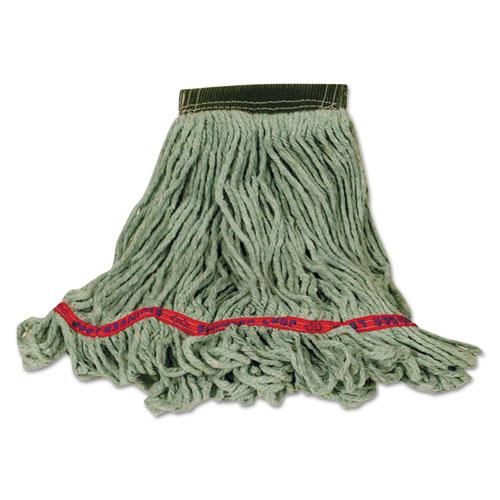 ESRCPC152GRE - Swinger Loop Wet Mop Heads, Cotton-synthetic Blend, Green, Medium, 6-carton