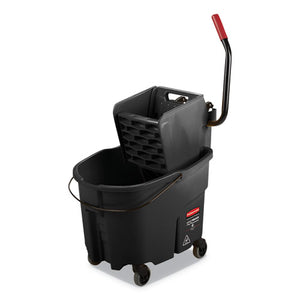 ESRCPFG1863896 - WAVEBRAKE 2.0 BUCKET-WRINGER COMBOS, SIDE-PRESS, 8.75 GAL, PLASTIC, BLACK