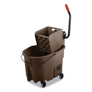 ESRCPFG758088BRN - WAVEBRAKE 2.0 BUCKET-WRINGER COMBOS, SIDE-PRESS, 8.75 GAL, PLASTIC, BROWN