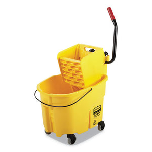 ESRCPFG758088YEL - WAVEBRAKE 2.0 BUCKET-WRINGER COMBOS, SIDE-PRESS, 35 QT, PLASTIC, YELLOW