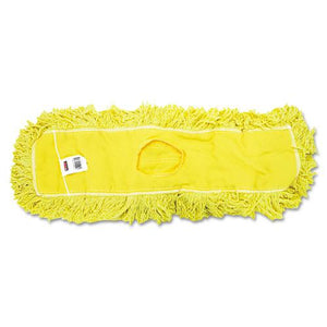 ESRCPJ15300YEL - Trapper Commercial Dust Mop, Looped-End Launderable, 5" X 24", Yellow