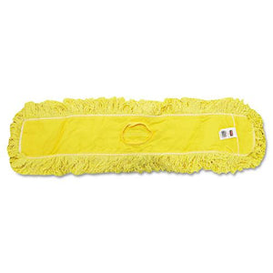 ESRCPJ15500YEL - Trapper Commercial Dust Mop, Looped-End Launderable, 5" X 36", Yellow