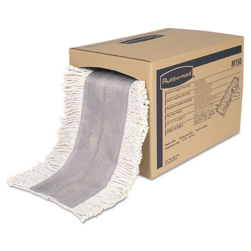 ESRCPM150 - Cut To Length Dust Mops, Cotton, White, Cut-End, 5 X 40 Ft, 1 Box