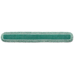 ESRCPQ460GRE - Hygen Dust Mop Heads With Fringe, Green, 60 In., Microfiber, Cut-End, 6-carton