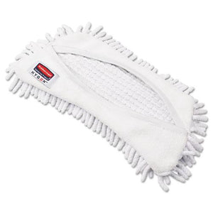 ESRCPQ861WHI - Hygen Flexi Frame Damp Mop Covers, Microfiber, White, 8.9 X 5.9, 12-carton