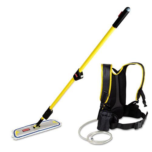 ESRCPQ979 - Flow Finishing System, 56" Handle, 18" Mop Head, Yellow