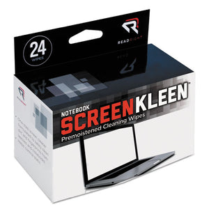 ESREARR1217 - Notebook Screenkleen Pads, Cloth, 7 X 5, White, 24-box