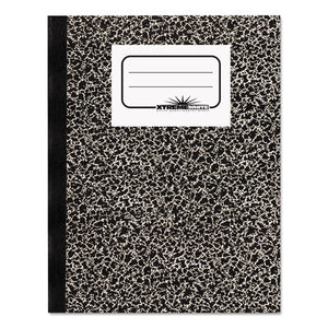 ESRED43460 - Composition Book, Wide-margin Rule, 10 X 7 7-8, White, 80 Sheets
