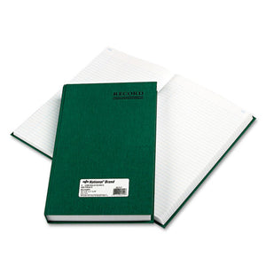 ESRED56151 - Emerald Series Account Book, Green Cover, 500 Pages, 12 1-4 X 7 1-4